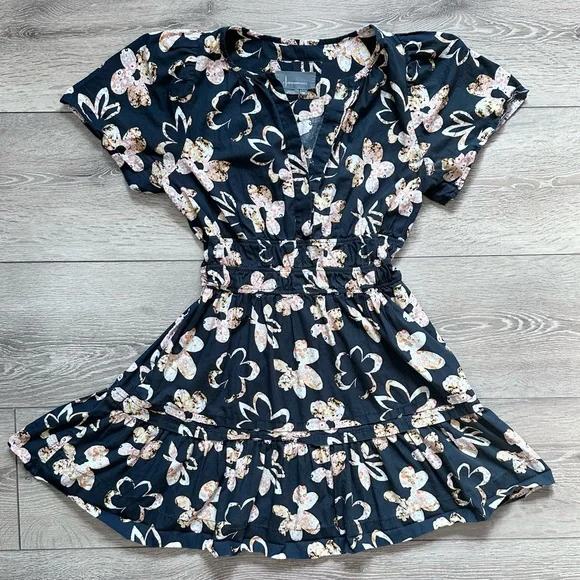 Anthropologie Somerset Floral Mini Dress - Picture 7 of 16